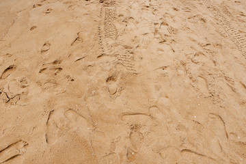 brown sand as background and texture