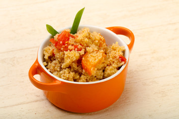 Couscous with meat