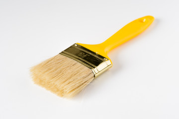 yellow paint brush