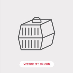 bird cage icon vector