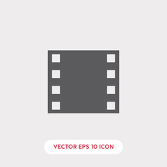Fototapeta na wymiar film rule icon vector