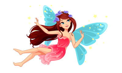 Beautiful Flying Fairy