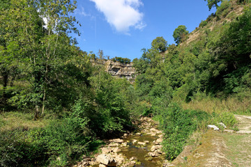 Fototapeta na wymiar Canyon de Bozouls, Aveyron, Midi-Pyrénées, France