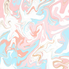 Pouring Marble texture background with pastels colors