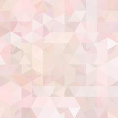 Abstract geometric style pastel pink background. Vector illustration