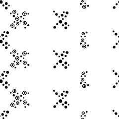 Seamless vector pattern. geometrical background with hand drawn decorative tribal elements. Print with ethnic, folk, traditional motifs. Graphic illustration for wrapping, wallpaper, fabric, packing