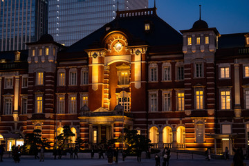 Fototapeta na wymiar 東京駅丸の内中央口