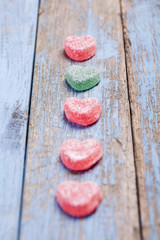 heartshaped candy one different 