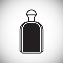 Bottle icon on white background for graphic and web design, Modern simple vector sign. Internet concept. Trendy symbol for website design web button or mobile app