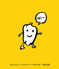 농산물 일러스트 / 손으로 그린 과일과 채소 그림