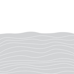 wave line, vector illustration 