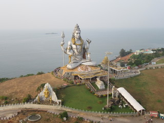 Shiva-Statue in Murudeshwara / Südindien