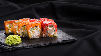 philadelphia sushi with salmon