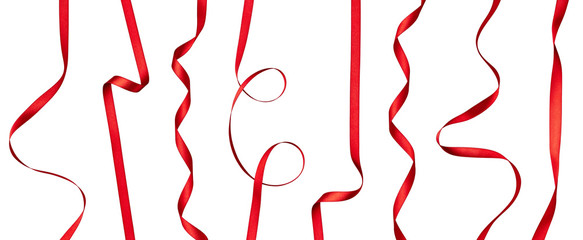 red ribbon bow celebration decoration