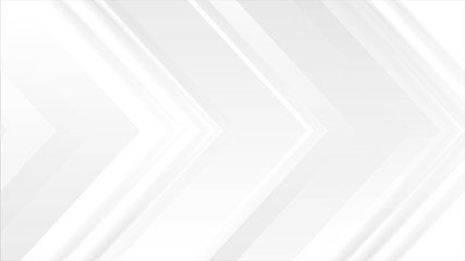 Abstract grey tech arrows minimal background