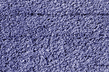 Old towel texture in blue color.