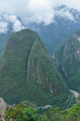 view of the mountains