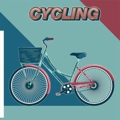 Bicycle Ride More Vector illustration - Vector