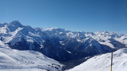 Fototapeta na wymiar French alps