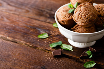 Chocolate ice cream