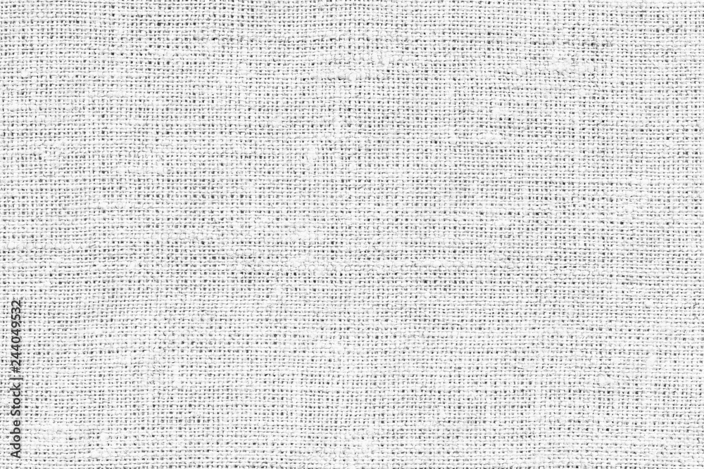 Poster white linen canvas. the background image, texture.