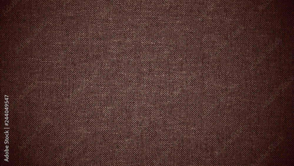 Poster dark red brown linen canvas. the background image, texture.