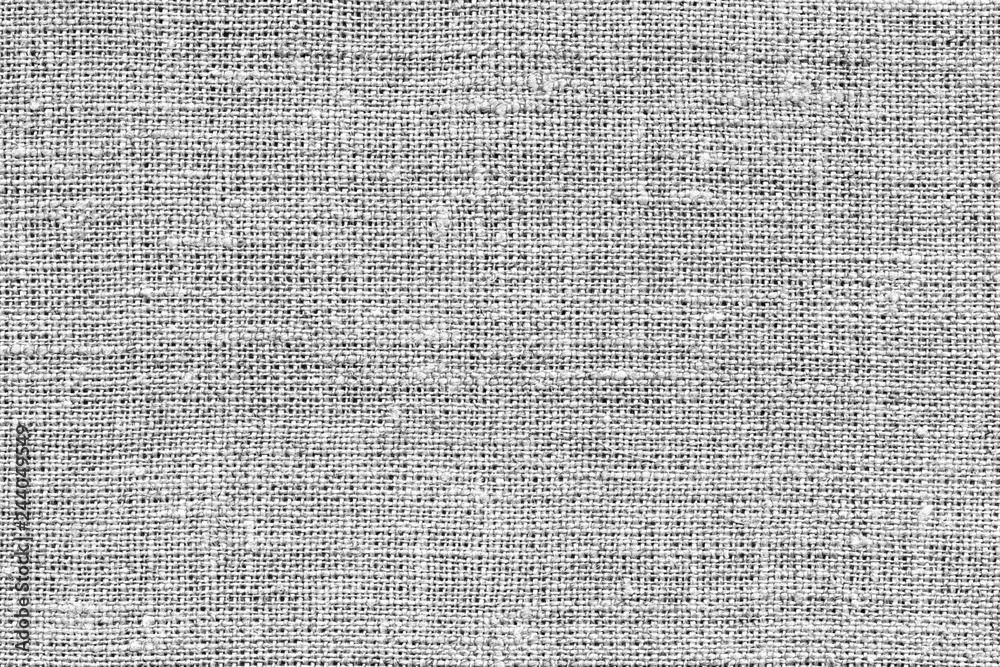 Poster white linen canvas. the background image, texture.