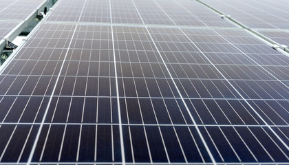Obraz premium The texture of the solar panels