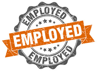 employed stamp. sign. seal