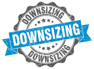 Fototapeta premium downsizing stamp. sign. seal