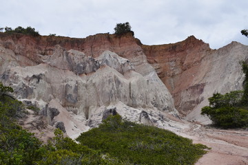 Fototapeta premium Colina de pedra branca. 