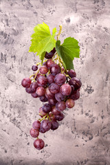 Grapes on background