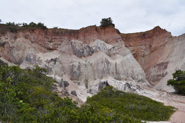 Colina de pedra branca. 