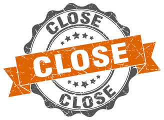 Obraz premium close stamp. sign. seal