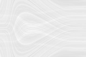 Graphic symmetrical pattern for wallpaper and packaging for various purposes. The background is gray and white with a gradient texture of stripes, lines, waves and geometric shapes.