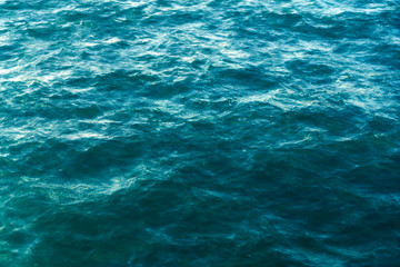 double exposure of the ocean surface for backgrounds