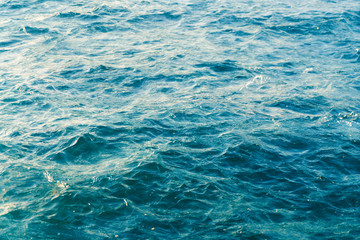 double exposure of the ocean surface for backgrounds