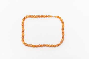 amber beads frame