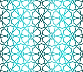 Unique, abstract geometric pattern. Seamless vector illustration. For fantastic design, wallpaper, background, print.