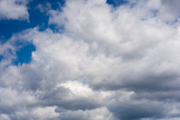 Clouds with blue sky.