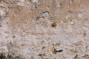 surface of ancient wall of natural stone