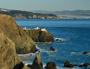 Fototapeta na wymiar Coastal landscape. California.