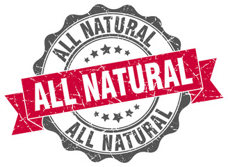 all natural stamp. sign. seal