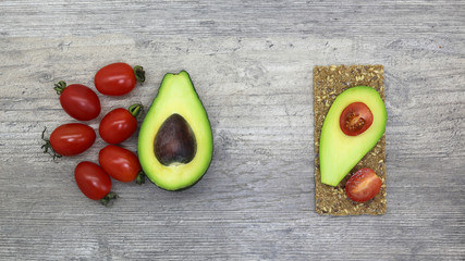 Food, Breakfast, sandwich. Tomatoes, avocado, bread, toast. Ingredients, cook. Vegan, vegetarian,...