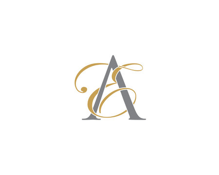 AE EA Letter Logo Icon 002