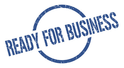 ready for business stamp