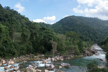 River of Hon Ba mountain near Nha Trang, Vietnam