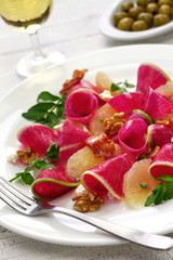 watermelon radish salad