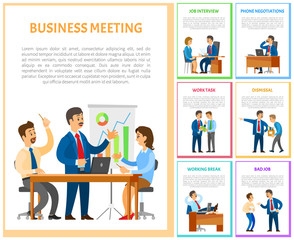 Business Meeting of Team in Office, Employment