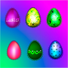 many egg happy easter